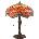 Endon Lighting 64093 - Настолна лампа Tiffany DRAGONFLY 2xE27/60W/230V диаметър 41 см (EN0300)