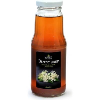 Grešík Valdemar sirup bezový bio 300 ml