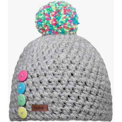 Doke Detský háčkovaný kulich bc light short