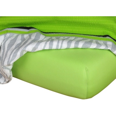 Dadka Jersey prostěradlo kiwi 90x200x25