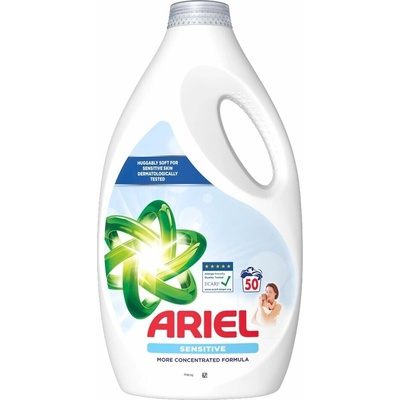 Ariel Sensitive tekutý prací prostriedok 2,25 l 50 PD