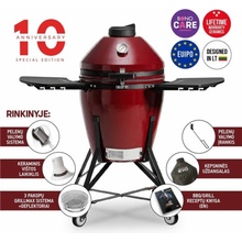 Kamado Bono MEDIA EVO 22, červený, 79 cm