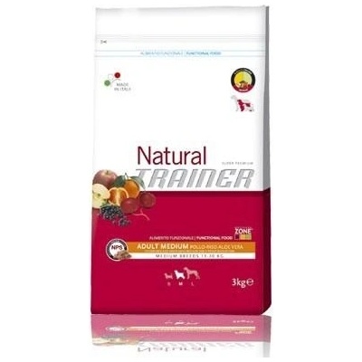 Nova Foods Trainer Natural Adult Medium Chicken, Rice & Aloe Vera 3 kg