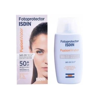 ISDIN Слънцезащитен крем за лице Isdin Fotoprotector Fusion Water Spf 50+ (Унисекс) (50 ml)