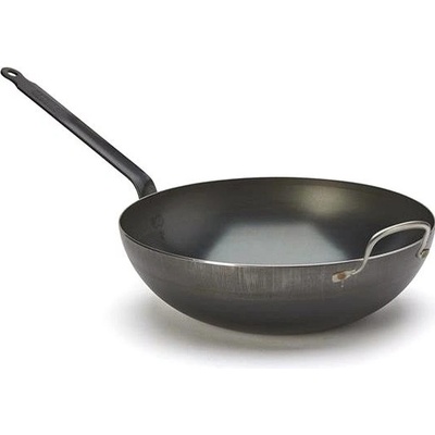 de Buyer 5217.32 Blue Carbon Wok 32 cm