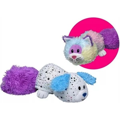 Jay@Play FlipaZoo: Обръщаща се плюшена играчка Котка до Звезден Пес (1412)