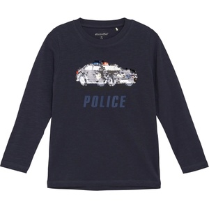 Minymo Детска блуза с дълъг ръкав Minymo Kid's T-Shirt L/S No. 134002 Longsleeve - Parisian Night - размер 152 (EU) (704-5697-0221)