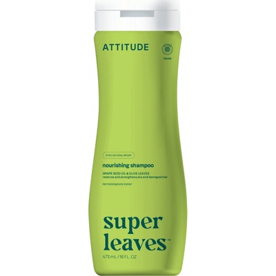 Attitude Super leaves Shampoo vyživující pro suché a poškozené vlasy 473 ml