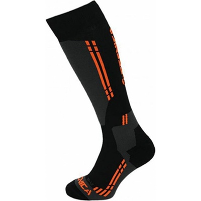 Tecnica Competition ski socks black/anthracite/orange – Zboží Dáma