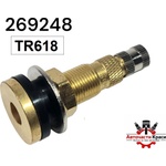  Вентил за гума Метален tr 618 (1бр. ) ('269248)