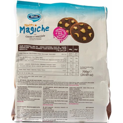 Midi magiche kakaovo lieskové sušienky 700 g
