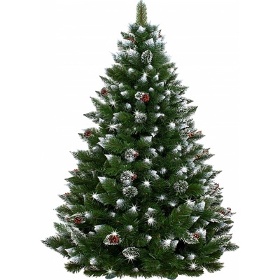 SPRINGOS Vánoční stromek Borovice diamantová 120 cm