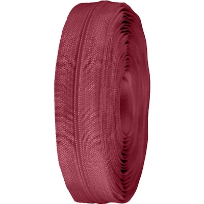 Prima-obchod Zip spirálový No 3 metráž, barva 178 bordó