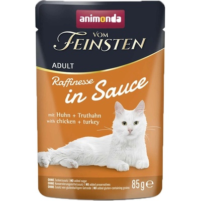 Animonda VF Raffinesse In Sauce Kúsky kuraťa a morky v omáčke 85 g