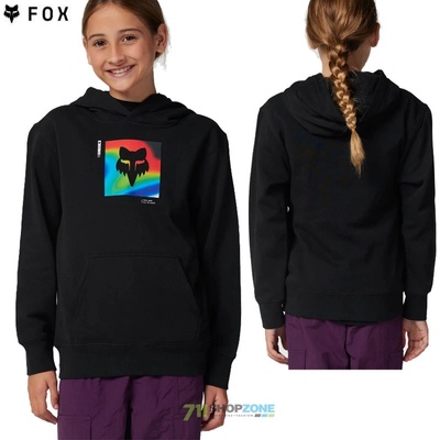Fox Yth Scans Fleece Po black