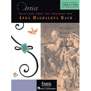 Selections from the Notebook for Anna Magdalena Bach, Intermediate: Original Keyboard Classics (ISBN: 9781616770495)