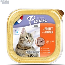 Plaisir pro dospělé i sterilizované kočky kuřecí 100 g