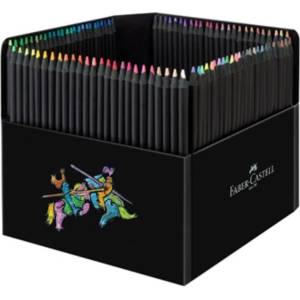  Цветни моливи Фабер Кастел Black Edition 100цв