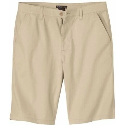 Atlas For Men Keprové chino bermudy Béžová