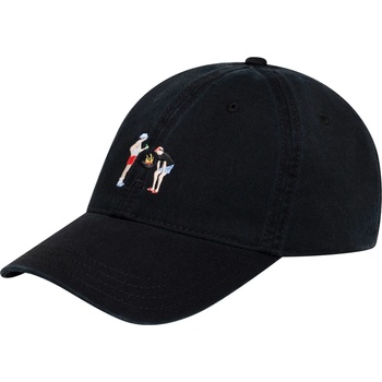 DEDICATED Шапка с козирка Dedicated Soft Cap Slussen Cap - Bbq Black - размер One Size (904-3601-0511)
