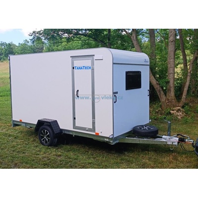 Tomplan Skříňový přívěs TFS 360.01 SC 1300kg+dveře+alu kola 360x180x190cm