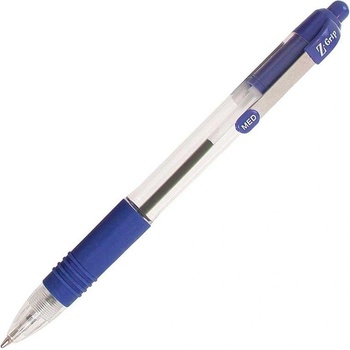 Zebra Zebra Химикалка Z-Grip, прозрачна, 1.0 mm, синя (1005120802)
