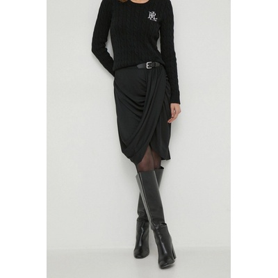 Lauren Ralph Lauren sukně midi, pouzdrová 200925754 černá