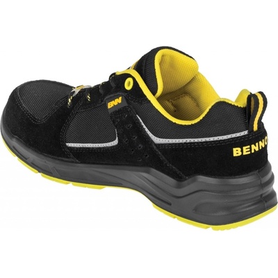 Bennon Sportis S1P ESD Nm Low Bezpečnostná obuv čierna/žltá
