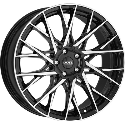 DOTZ FUJI 8x18 5x112 ET44 black polished