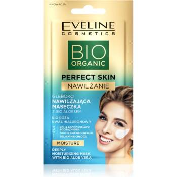 Eveline Cosmetics Perfect Skin Bio Aloe успокояваща и хидратираща маска с алое вера 8ml