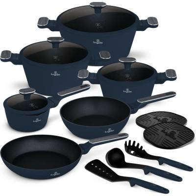 Pro-Tech shop Sada riadu s titánovým povrchom a kuchynským náradím Deep Sea 15-dielna 55558