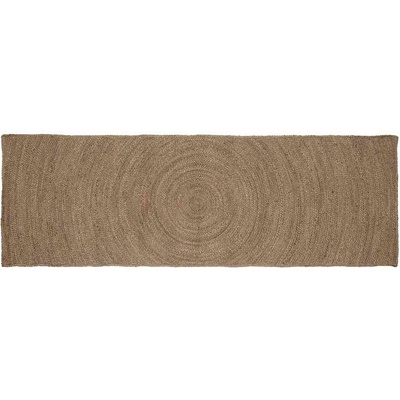 vidaXL Килими за помещение Сиво 80 x 300 cm юта (42010537)