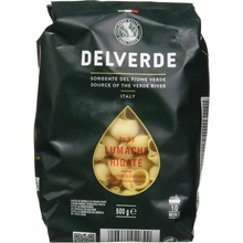 Delverde semolinové cestoviny Lumache Rigate n.39 0,5 kg