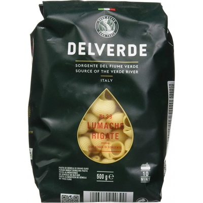 Delverde Lumache Rigate No.39 0,5 kg