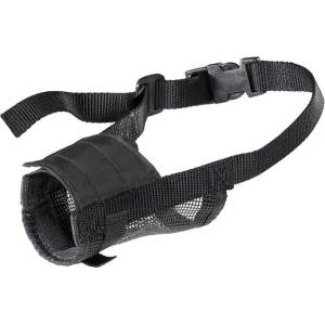 COLLAR Найлонова намордник за куче с мрежа, 14-20см