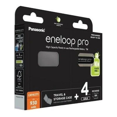 Panasonic Eneloop PRO AAA 930 mAh 4ks BK-4HCDEC4BE