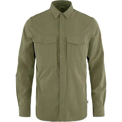 Fjällräven Мъжка риза с копчета Fjällräven Abisko Trekking Shirt - Light Olive - размер XL (033-1278-0415)