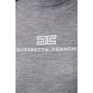 Elisabetta Franchi пуловер дамски от вълна (MK18B66E2)