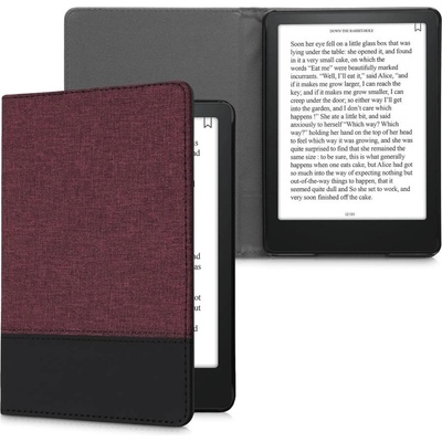 KW Mobile Leather And Canvas KW5715720 pre Amazon Kindle Paperwhite 5 2021 červené čierne
