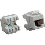Roline 26.11. 0353 : : ROLINE Cat. 6 инсърт за Class E Keystone Patch-панел, RJ-45, светлосив