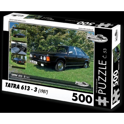 Retro-Auta č. 53 Tatra 613-3 1987 500 dílků