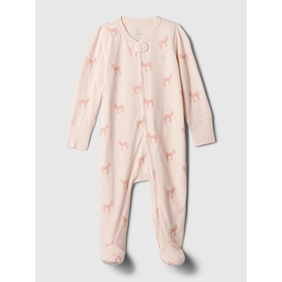 GAP Бебешки гащеризон от органичен памук GAP GAP | Rozov | Момичешки | 56-62