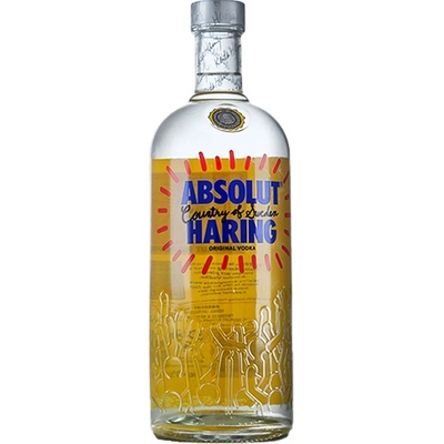 Absolut Haring Artist Edition 40% 1 l (čistá fľaša)
