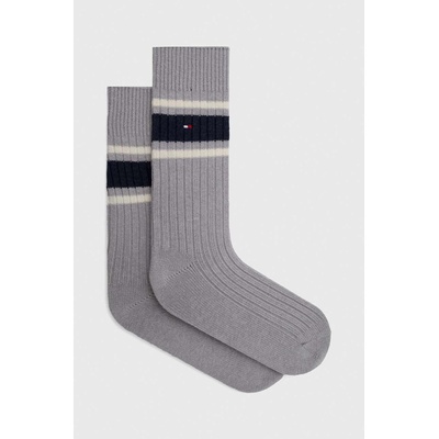 Tommy Hilfiger Вълнени чорапи Tommy Hilfiger в сиво (701224908)