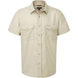 Craghoppers Мъжка риза с копчета Craghoppers Kiwi Kurzarm Hemd Shirt - Oatmeal (033-2215-0312)