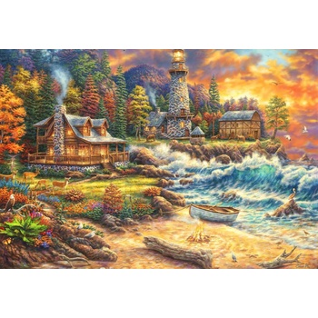 Image 1 of Grafika - Puzzle Pinson: Providence by the Sea - 1 000 piese