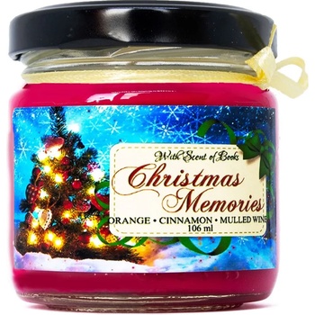 Image 1 of With Scent of Books Ароматна свещ - Christmas Memories, 106 ml