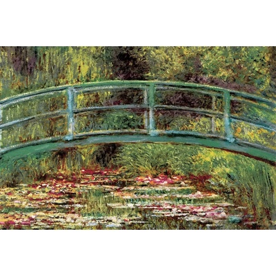 Postershop Fototapeta vliesová Claude Monet Jezírko s lekníny, rozměry 104x70,5cm