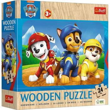 Image 1 of Trefl - Puzzle Paw Patrol wooden - 1 - 39 piese