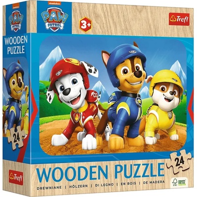 Trefl - Puzzle Paw Patrol wooden - 1 - 39 piese